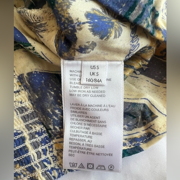 Urban Outfitters Blue Valentina Travel Soft Bustier Crop Top - Picture 13 of 16